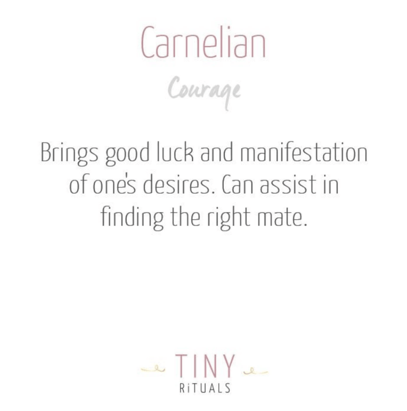 Carnelian Gold Bracelet