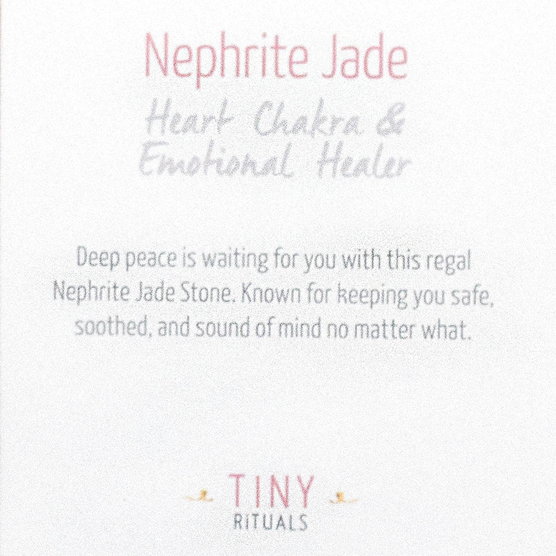 Nephrite Jade Worry Stone