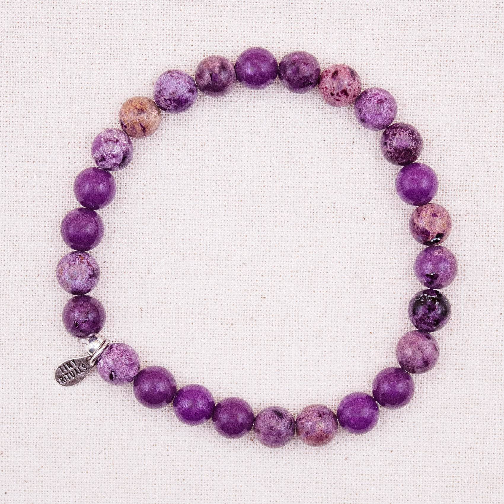 Rare Phosphosiderite Energy Bracelet - 6mm