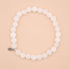 White Milky Jade Energy Bracelet - 6mm
