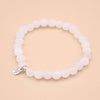 White Milky Jade Energy Bracelet - 6mm