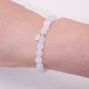 White Milky Jade Energy Bracelet - 6mm