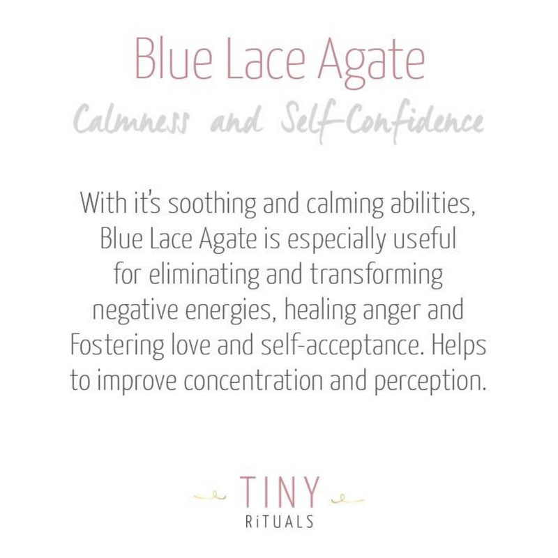 Blue Lace Agate Energy Bracelet