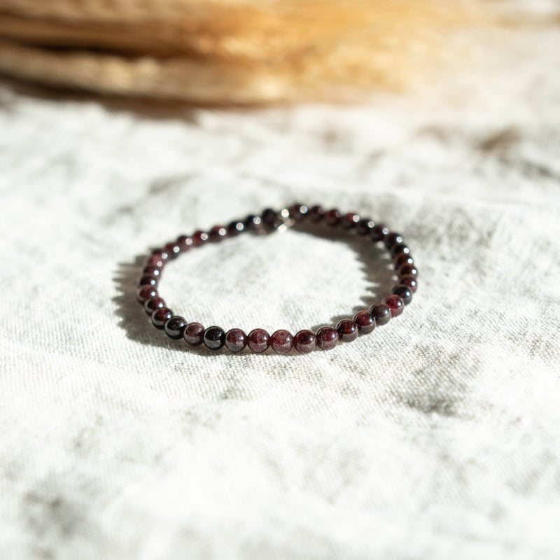 Garnet Energy Bracelet