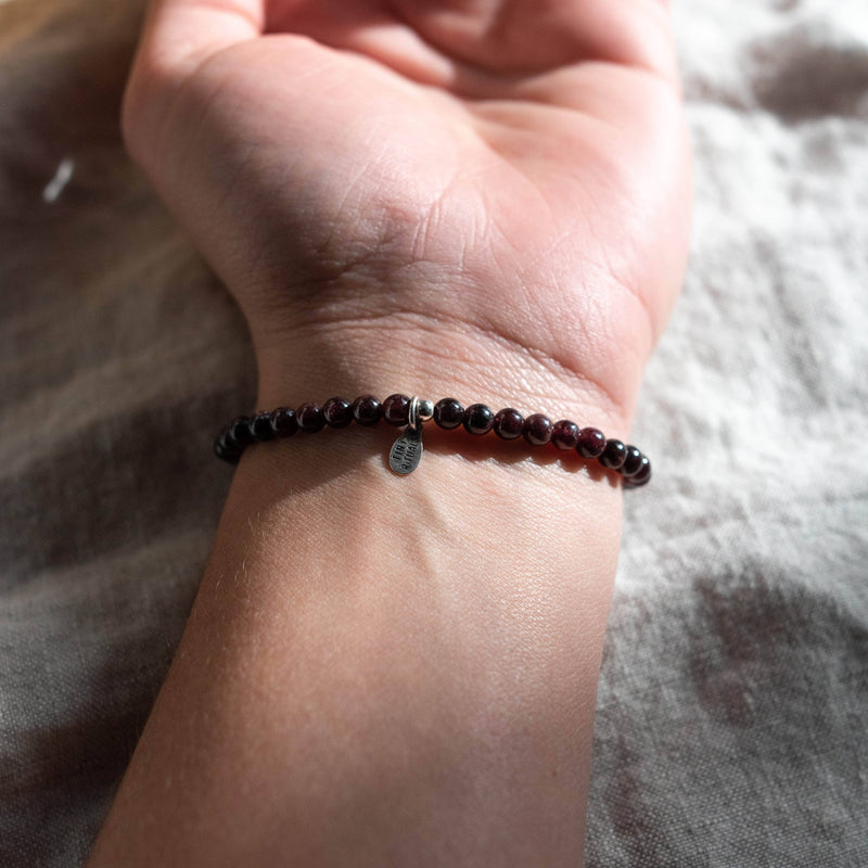 Garnet Energy Bracelet